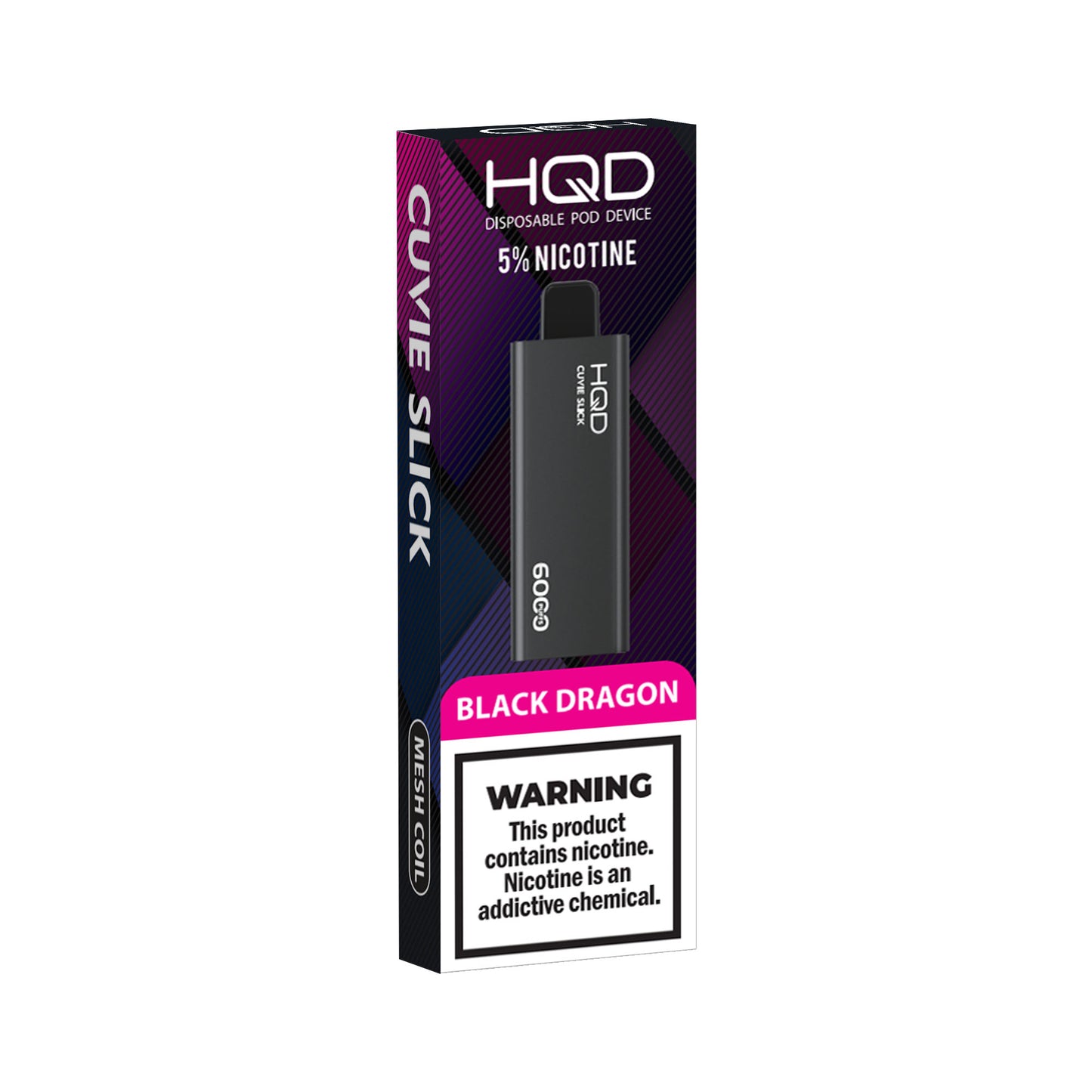 HQD Cuvie Slick |  5% | 6000 Puffs