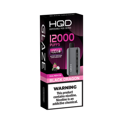 HQD Glaze |  5% | 12000 Puffs