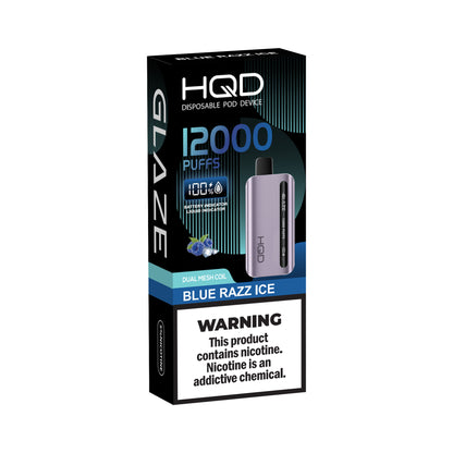 HQD Glaze |  5% | 12000 Puffs