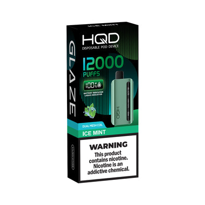 HQD Glaze |  5% | 12000 Puffs