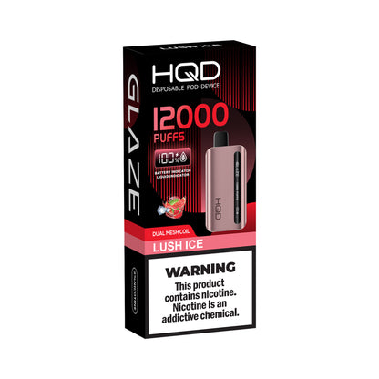 HQD Glaze |  5% | 12000 Puffs