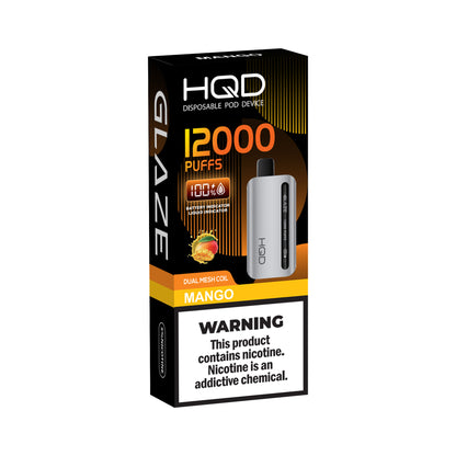 HQD Glaze |  5% | 12000 Puffs