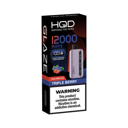 HQD Glaze |  5% | 12000 Puffs