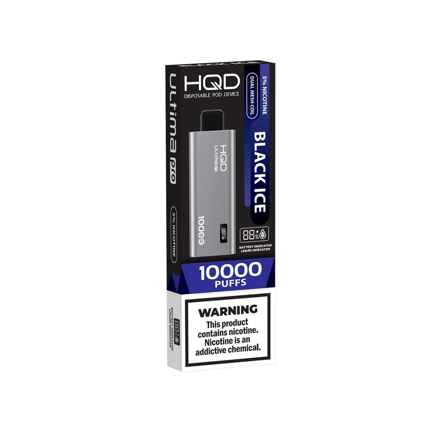 HQD Ultima Pro |  5% Nicotina 10000 Puffs