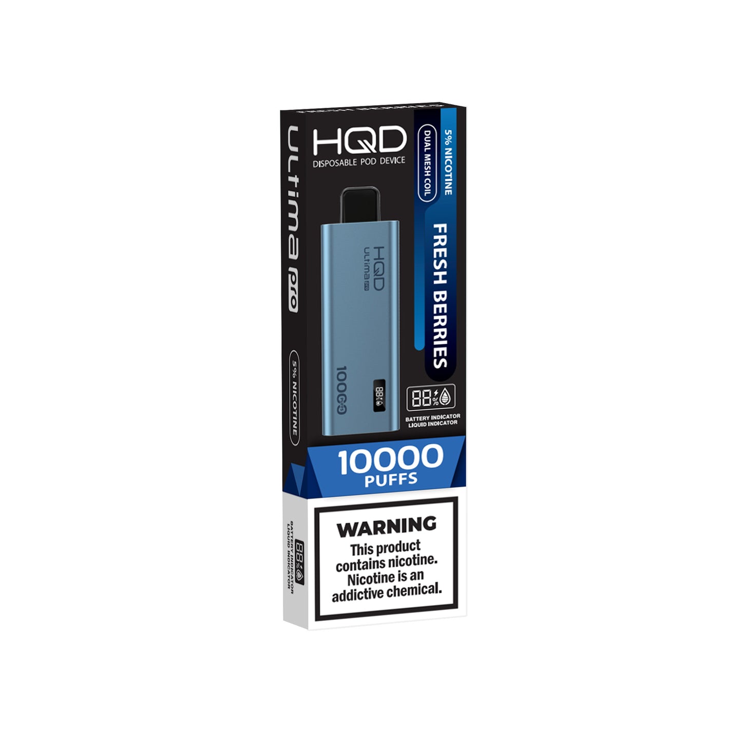 HQD Ultima Pro |  5% Nicotina 10000 Puffs