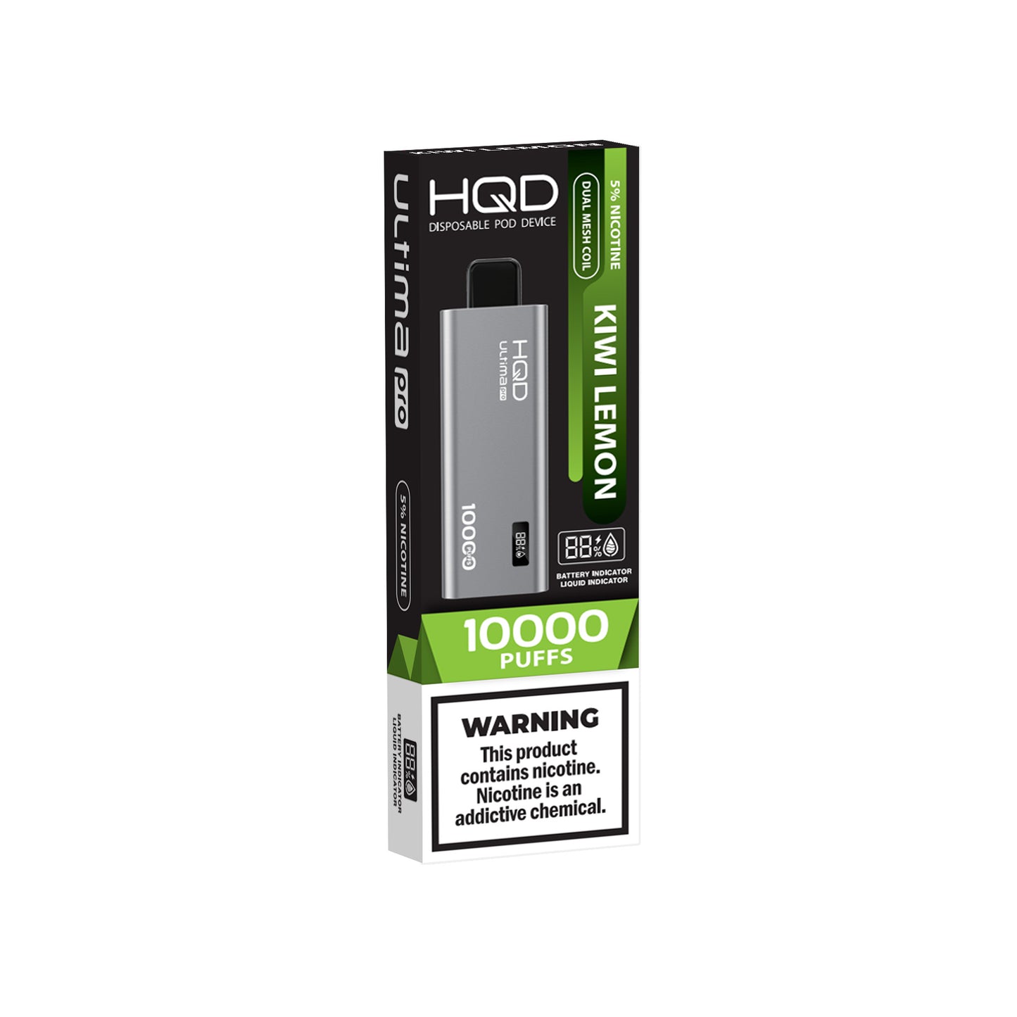 HQD Ultima Pro |  5% Nicotina 10000 Puffs