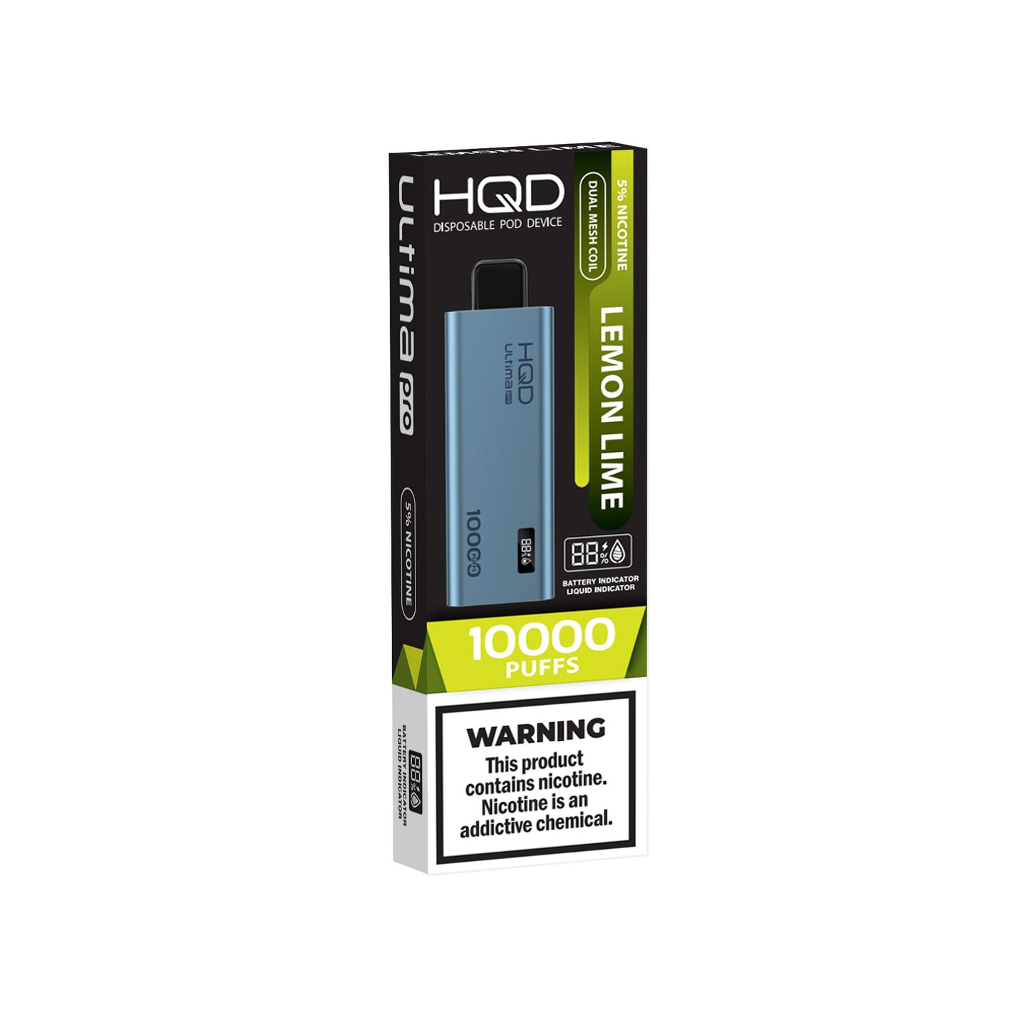 HQD Ultima Pro |  5% Nicotina 10000 Puffs