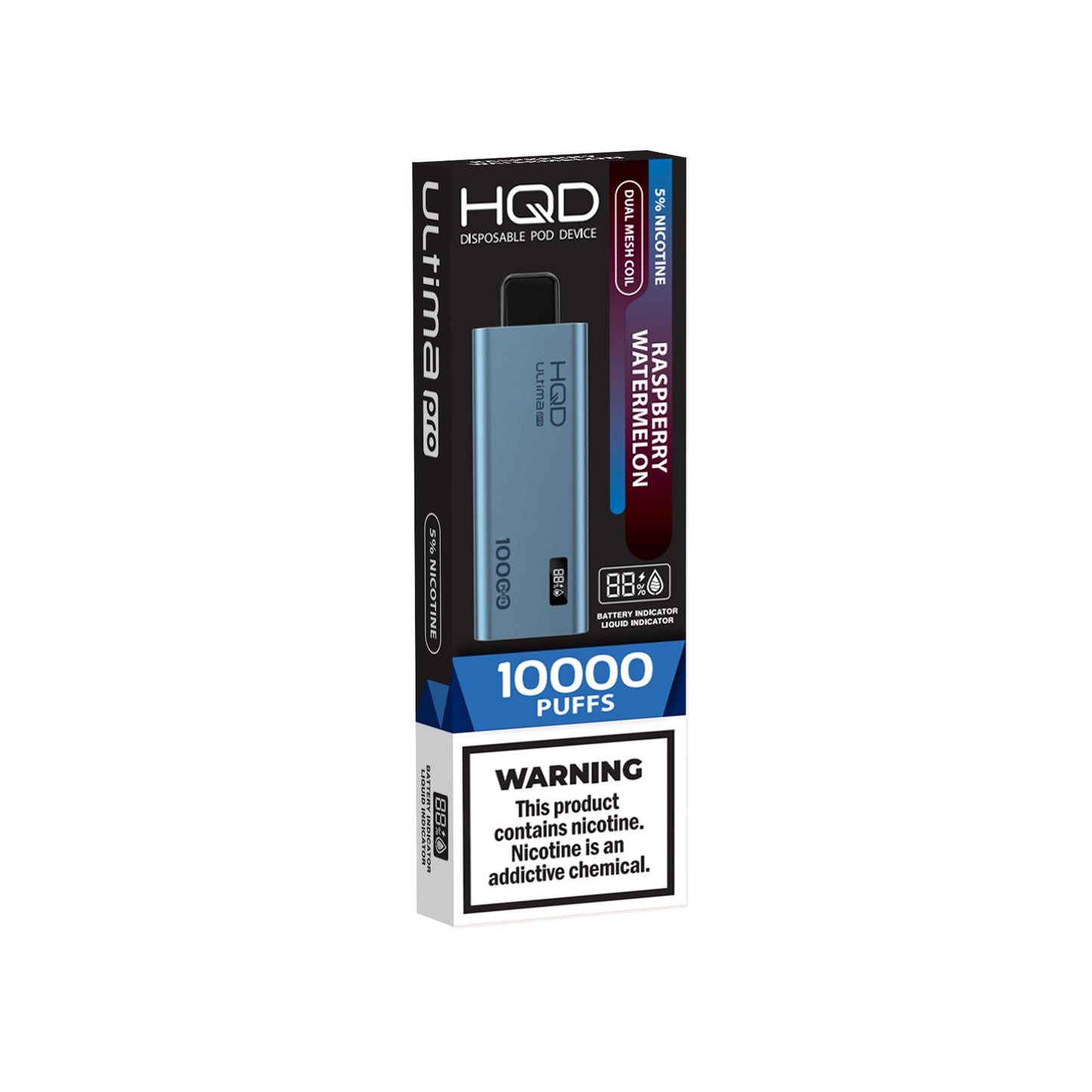 HQD Ultima Pro |  5% Nicotina 10000 Puffs