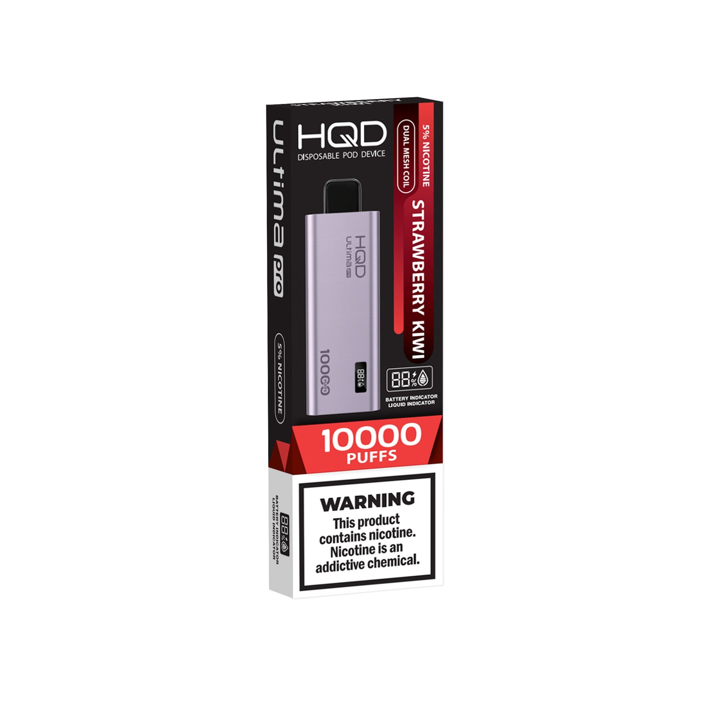 HQD Ultima Pro |  5% Nicotina 10000 Puffs