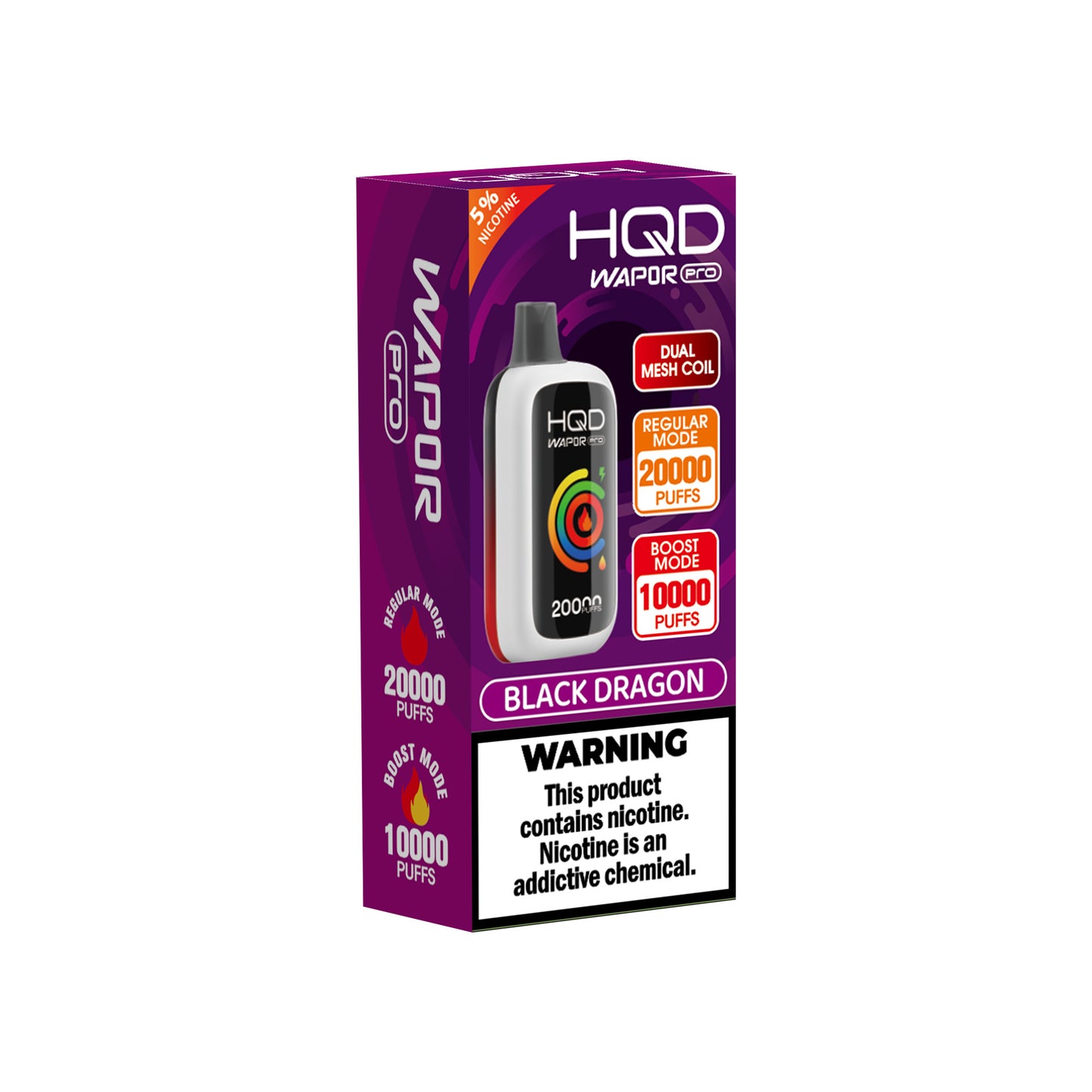 HQD Wapor |  5% | 20000 Puffs
