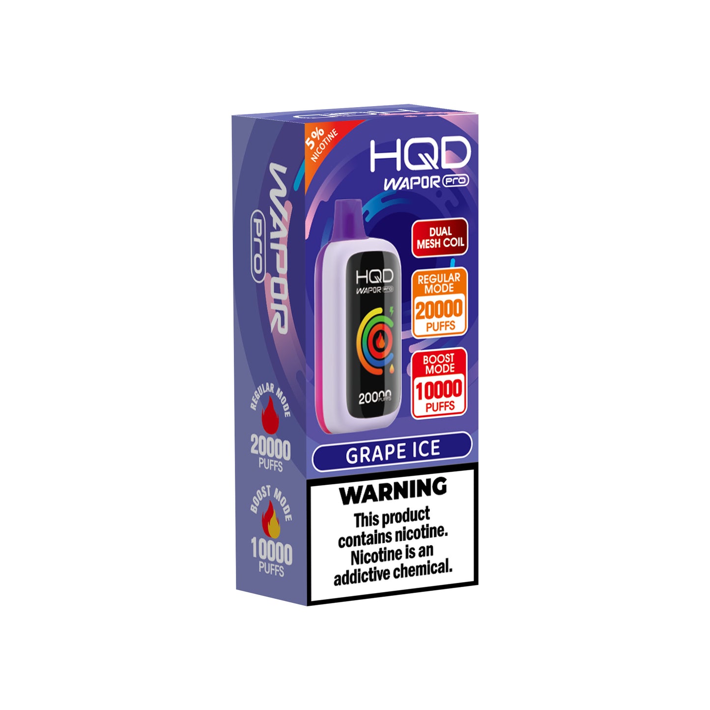HQD Wapor |  5% | 20000 Puffs