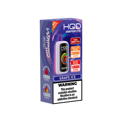 HQD Wapor |  5% | 20000 Puffs