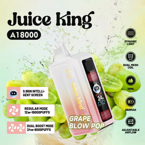 Juicy King | 5% | 18,000 Puffs