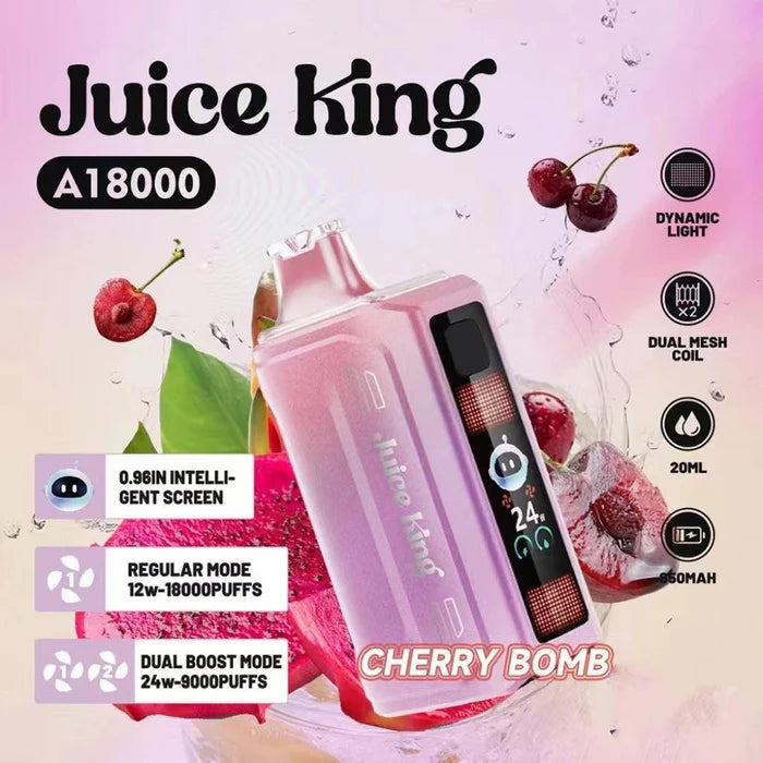 Juicy King | 5% | 18,000 Puffs