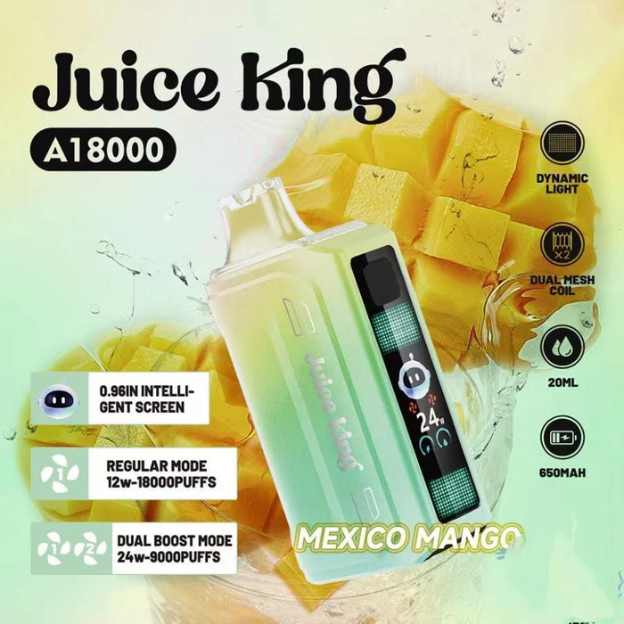 Juicy King | 5% | 18,000 Puffs