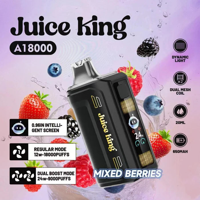 Juicy King | 5% | 18,000 Puffs