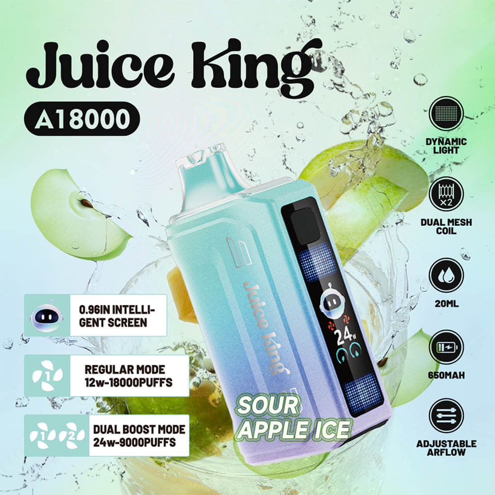 Juicy King | 5% | 18,000 Puffs