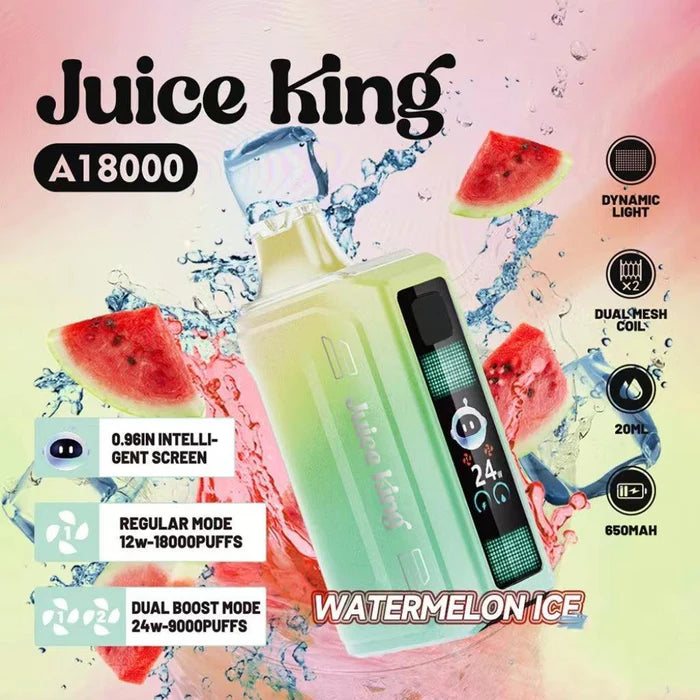 Juicy King | 5% | 18,000 Puffs