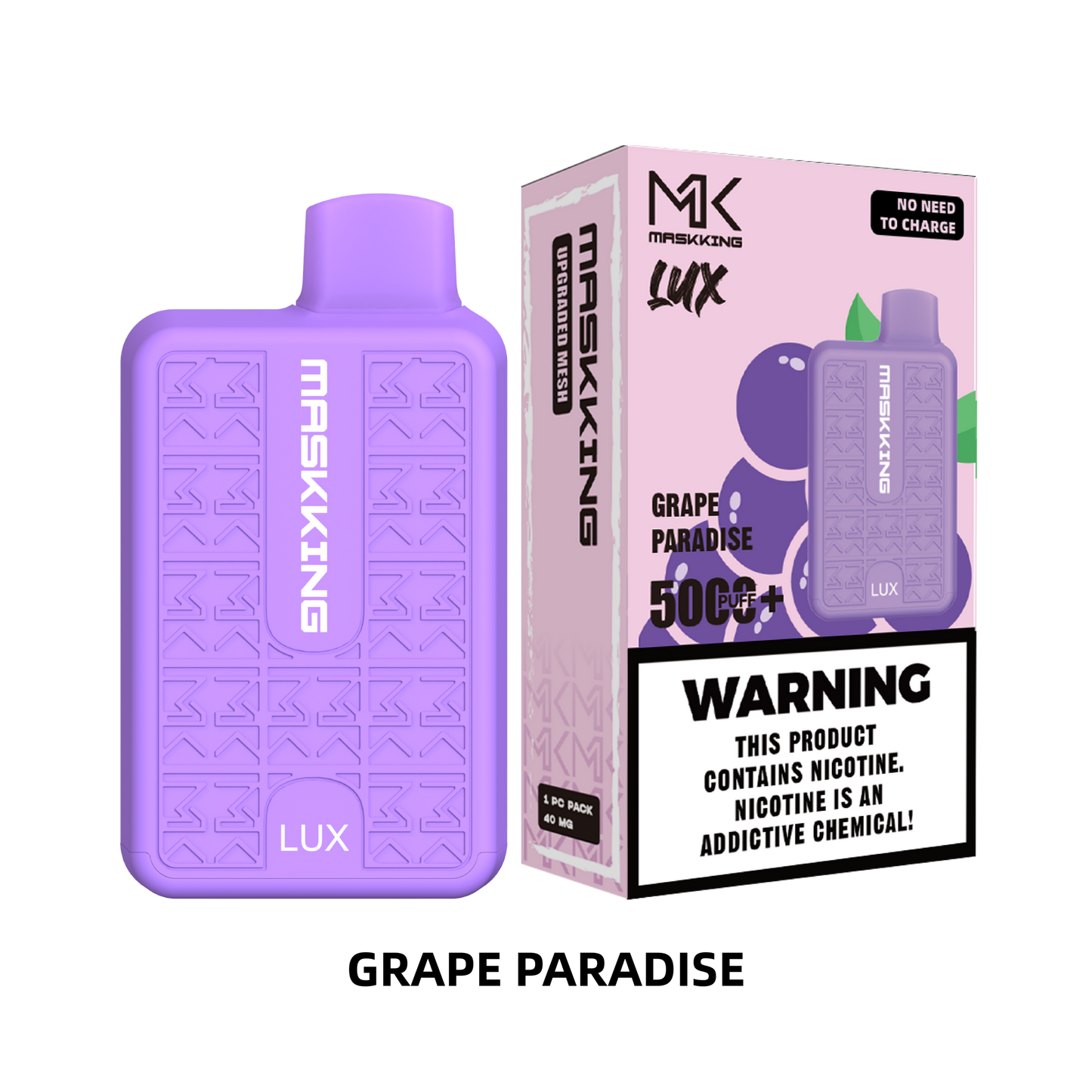 Maskking Lux  | 4% | 5,000 Puffs