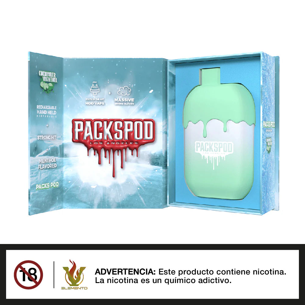 Packspod Los Angeles  |  5% | 5000 Puffs