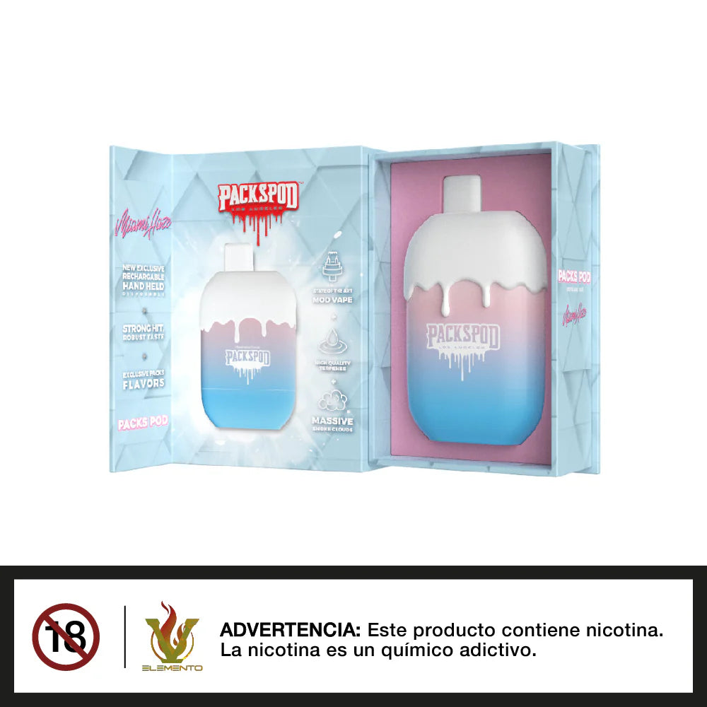 Packspod Los Angeles  |  5% | 5000 Puffs